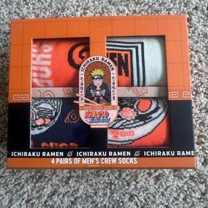 NARUTO Mens Socks Set